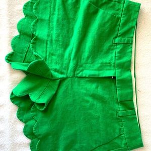 Women’s Green J. Crew Shorts.